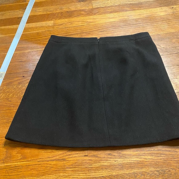 J.Crew Mercantile Wool/Poly Black skirt - size 10 - Picture 2 of 7